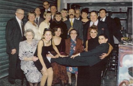 The Murphy family at Andrew's Bar Mitzvah in 1998